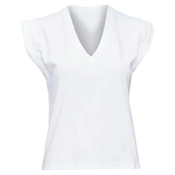 Isabel Marant cotton layered sleeveless V neck top